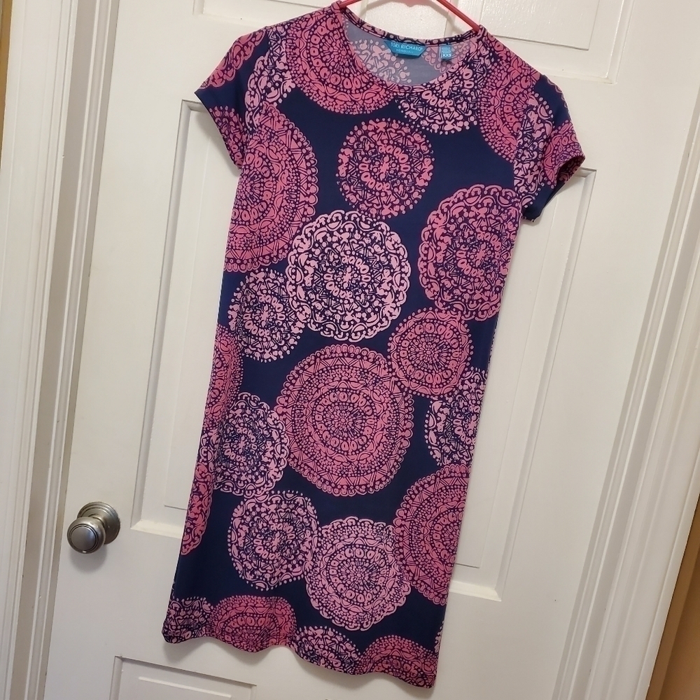 Tori Richard Honolulu Shift Dress Size XXS, colorful, comfy, casual